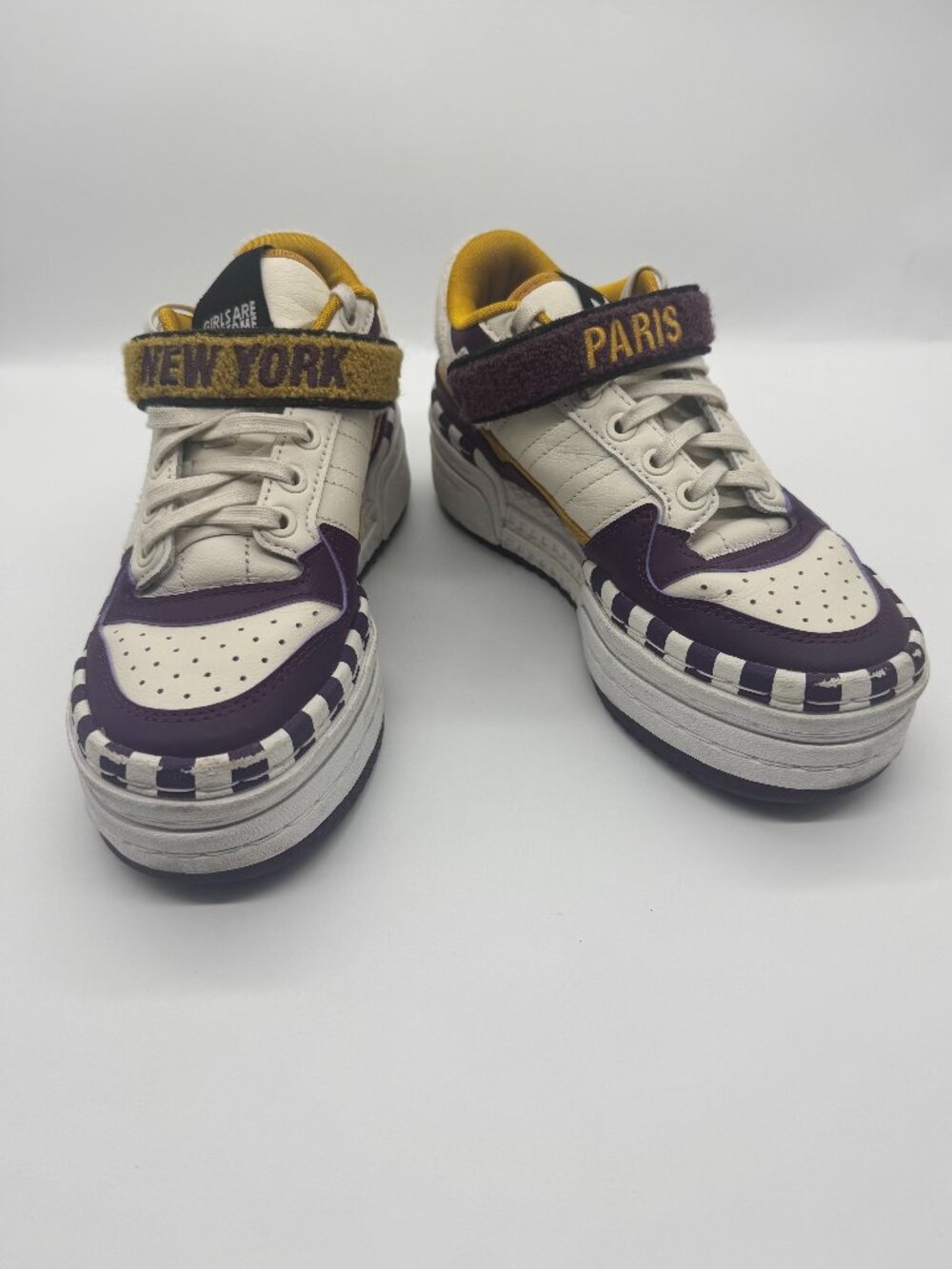 adidas Girls Are Awesome Triple Platforum Lo GY2618 Sz 5